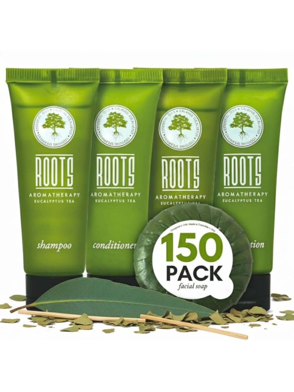 150-Piece Travel Size Toiletries Set for Airbnb Hosts | Shampoo, Conditioner